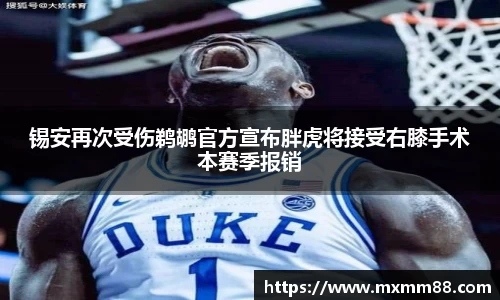 锡安再次受伤鹈鹕官方宣布胖虎将接受右膝手术本赛季报销